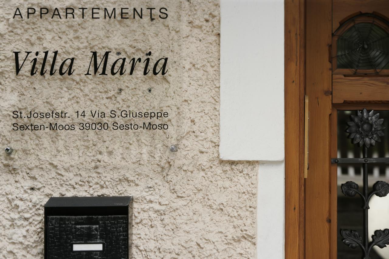 Residence Villa Maria Sexten Eksteriør bilde